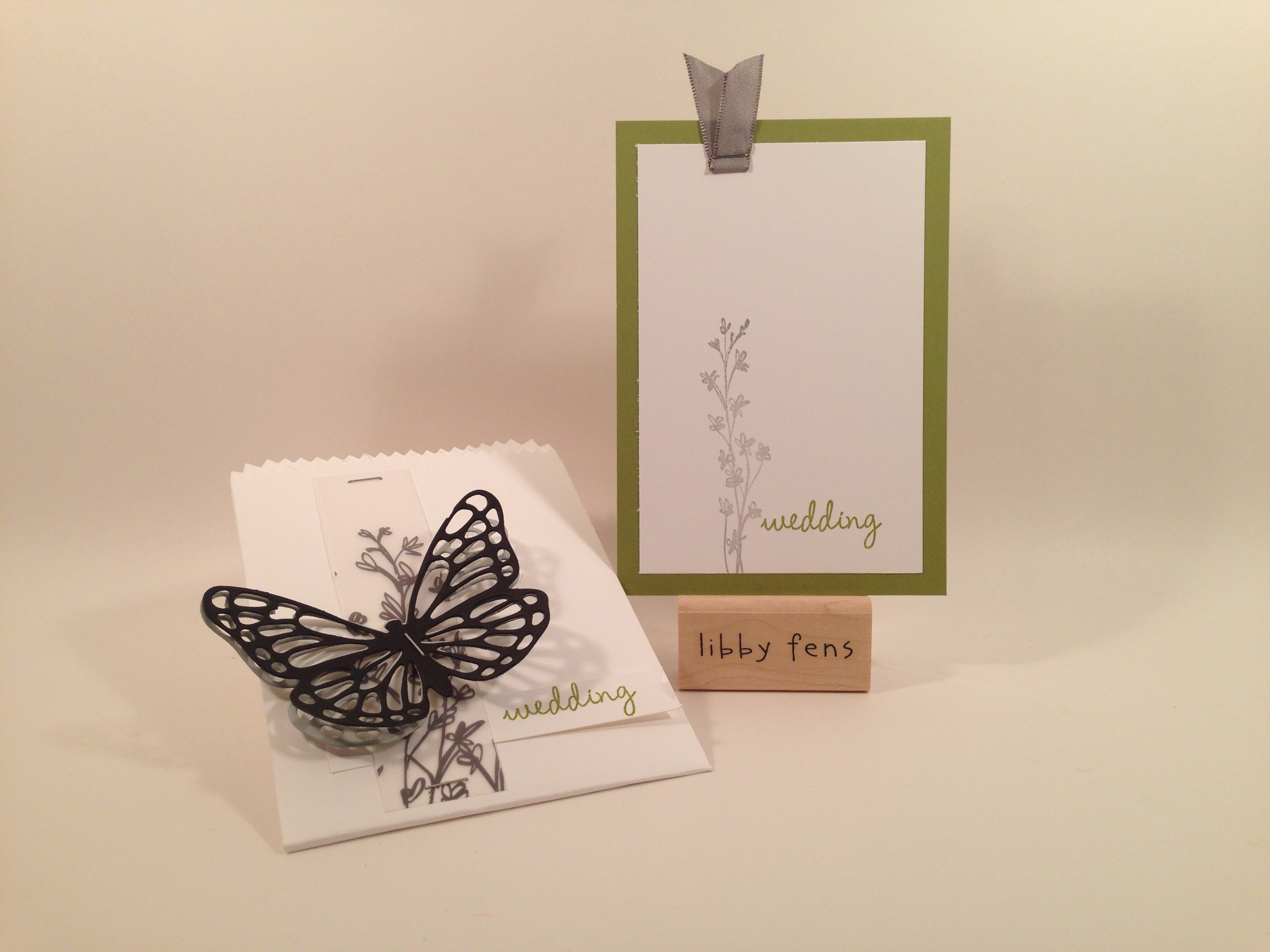 libbystamps, Mini Treat Bag Thinlit, Butterflies Thinlits, Celebrate Today, Nature's Perfection, Sheer Perfection Vellum, Banner Punch, Handheld  Stapler, Sale-A-Bration,
