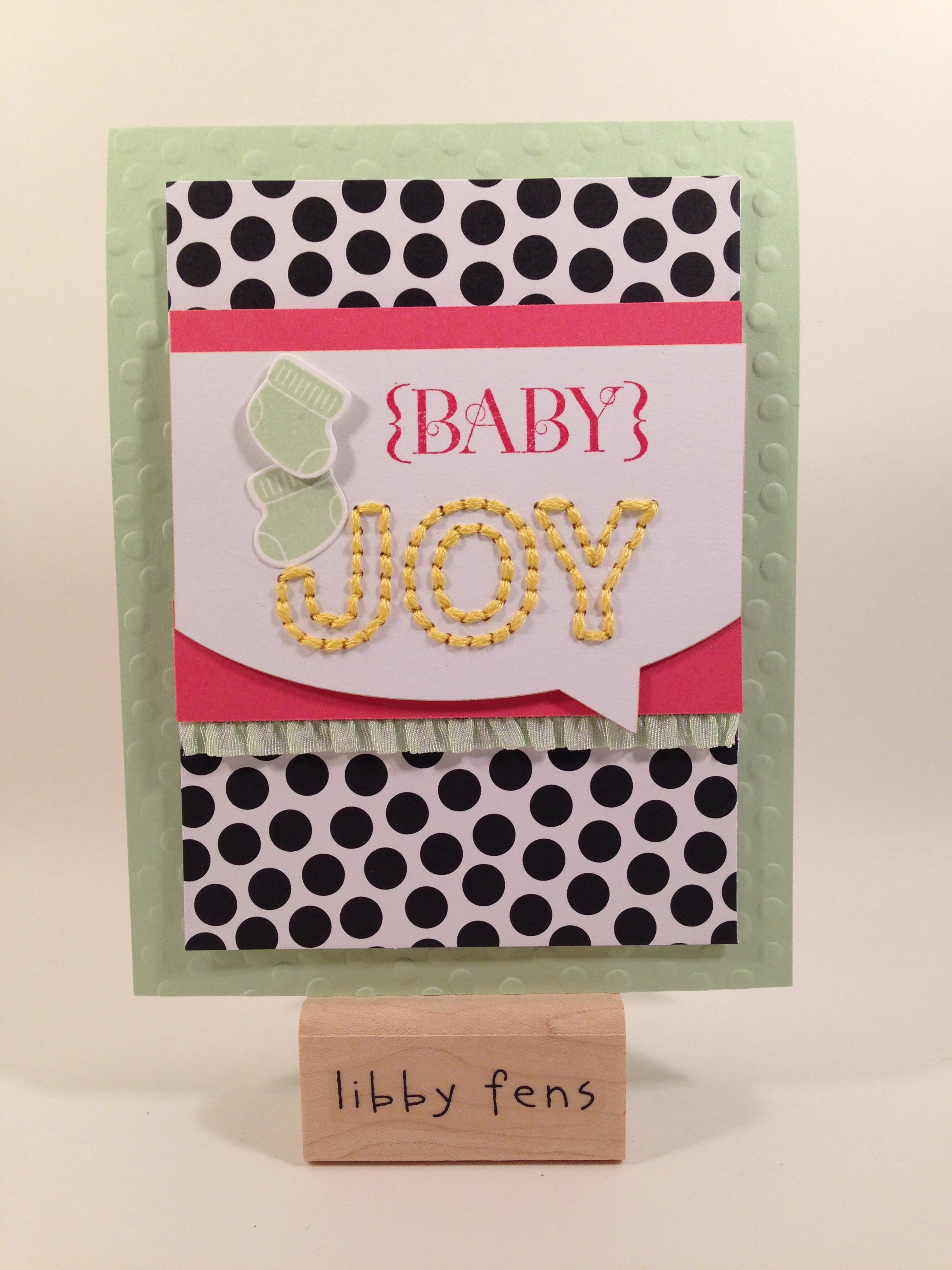 libbystamps, Stampin' Up, Sew You Paper Pumpkin, Something For Baby,  Baby's First Framelits