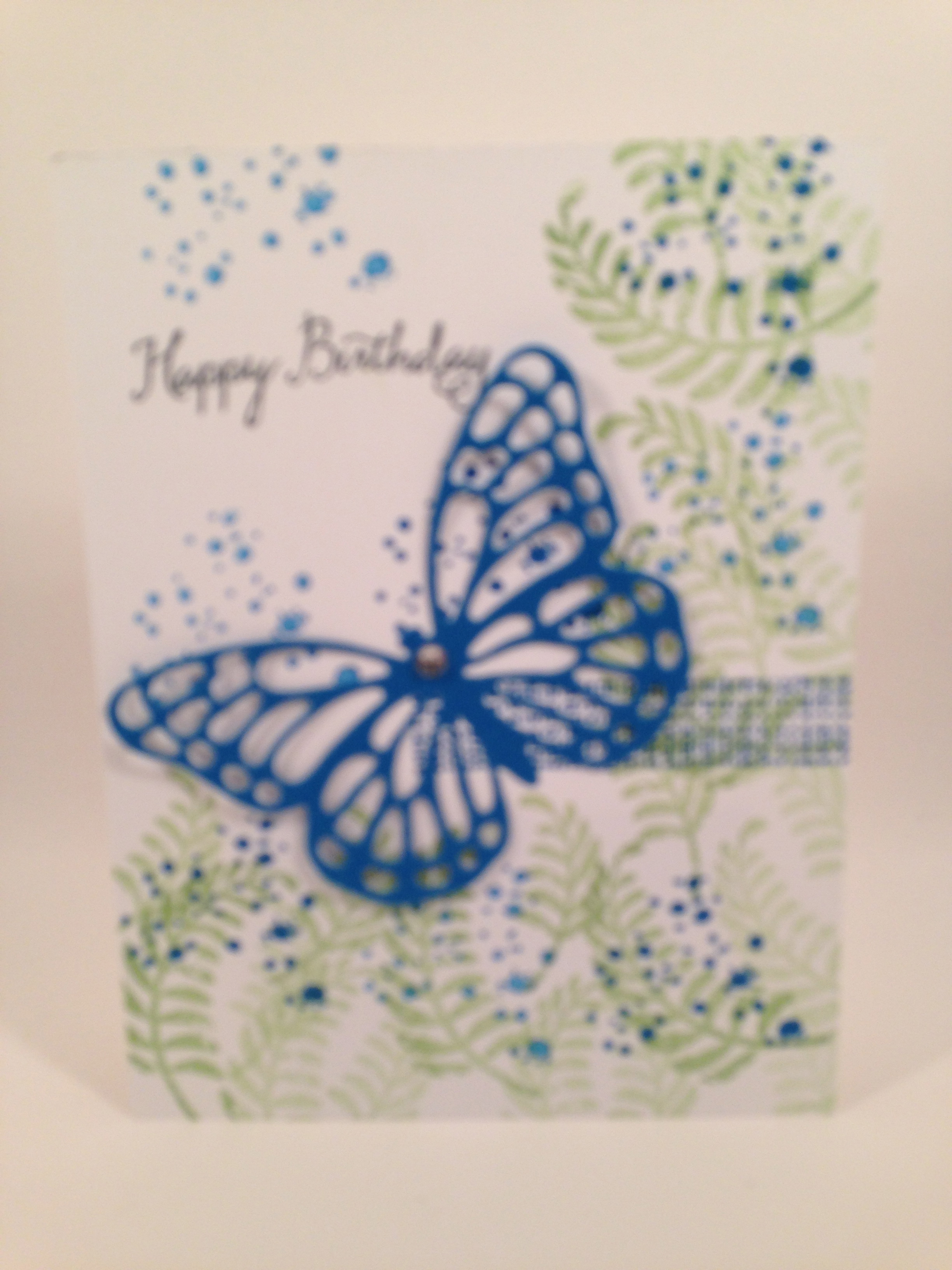 libbystamps, Stampin' Up, A Nice Cuppa, Have a Cuppa DSP, Cups & Kettle Framelits, Butterfly Thinlits, Wildflower Fields DSP, Hello, Botanical Builder Framelits 