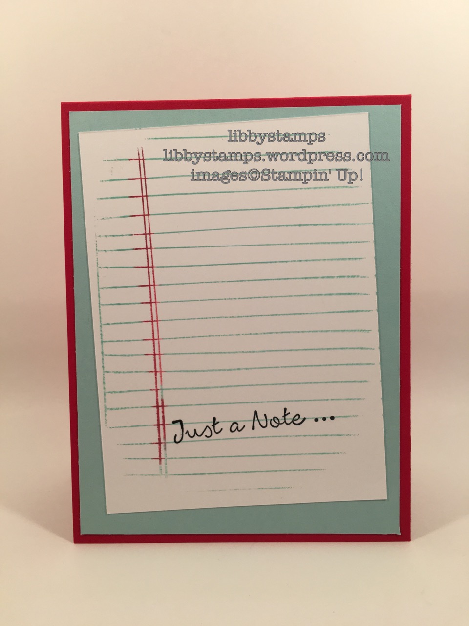 libbystamps, stampin up, Better Together, Writing Notes Background, CCMC417