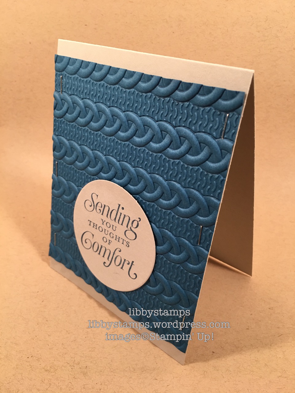 libbystamps, stampin up, Suite Seasons, Cable Knit Dynamic EF, Layering Circles Framelits, Mini Stapler, WWC, masculine