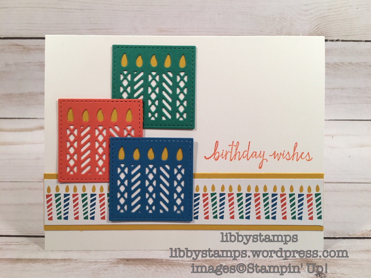 libbystamps, stampin up, Build a Birthday, Window Box Thinlits, Party Animal DSP, Occasions Mini 2017