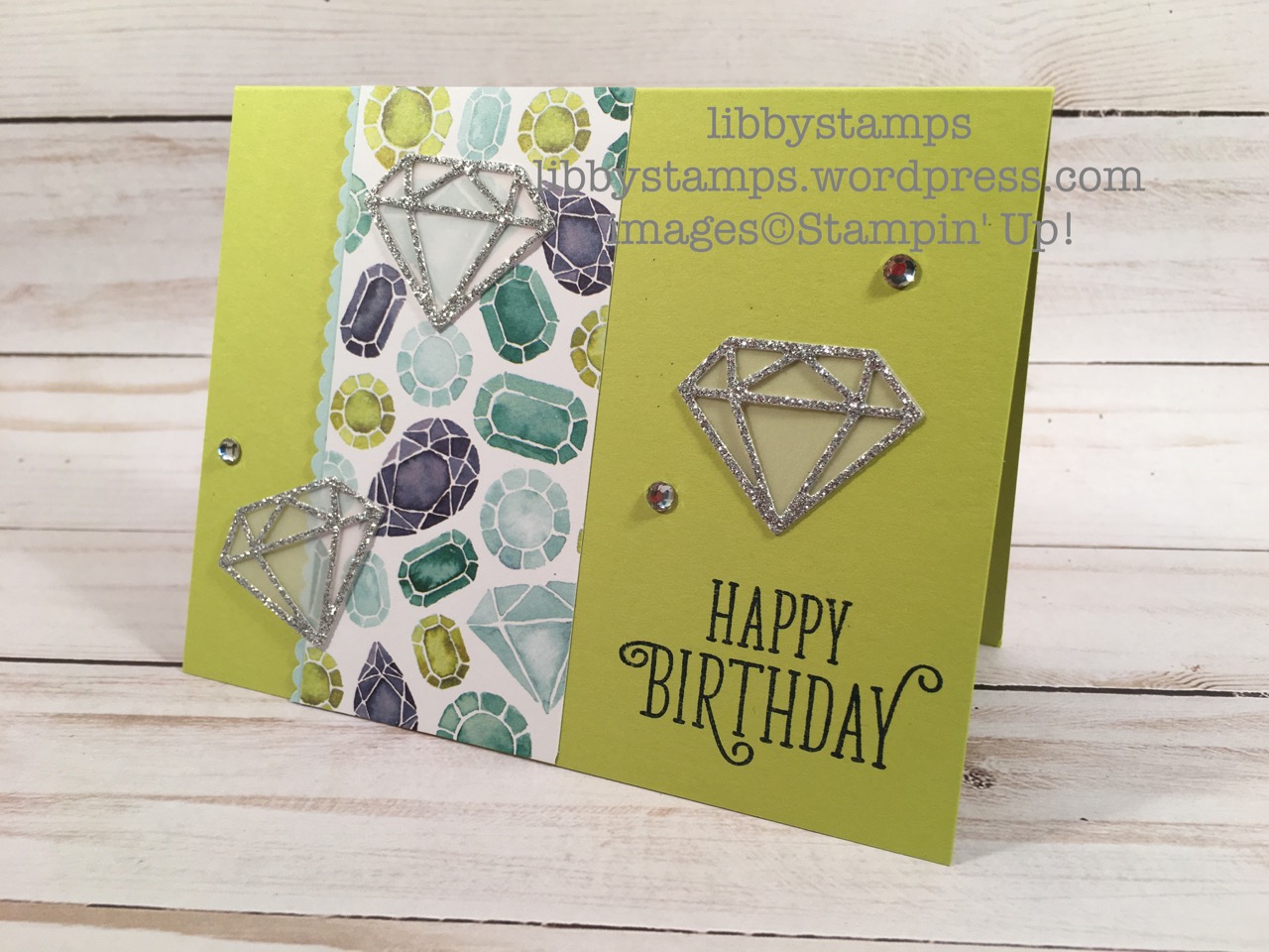 libbystamps, stampin up, Happy Birthday Gorgeous, Eclectic Layers Thinlits, Naturally Eclectic DSP, Decorative Ribbon Border Punch, Decorative Ribbon Border Punch, WWC