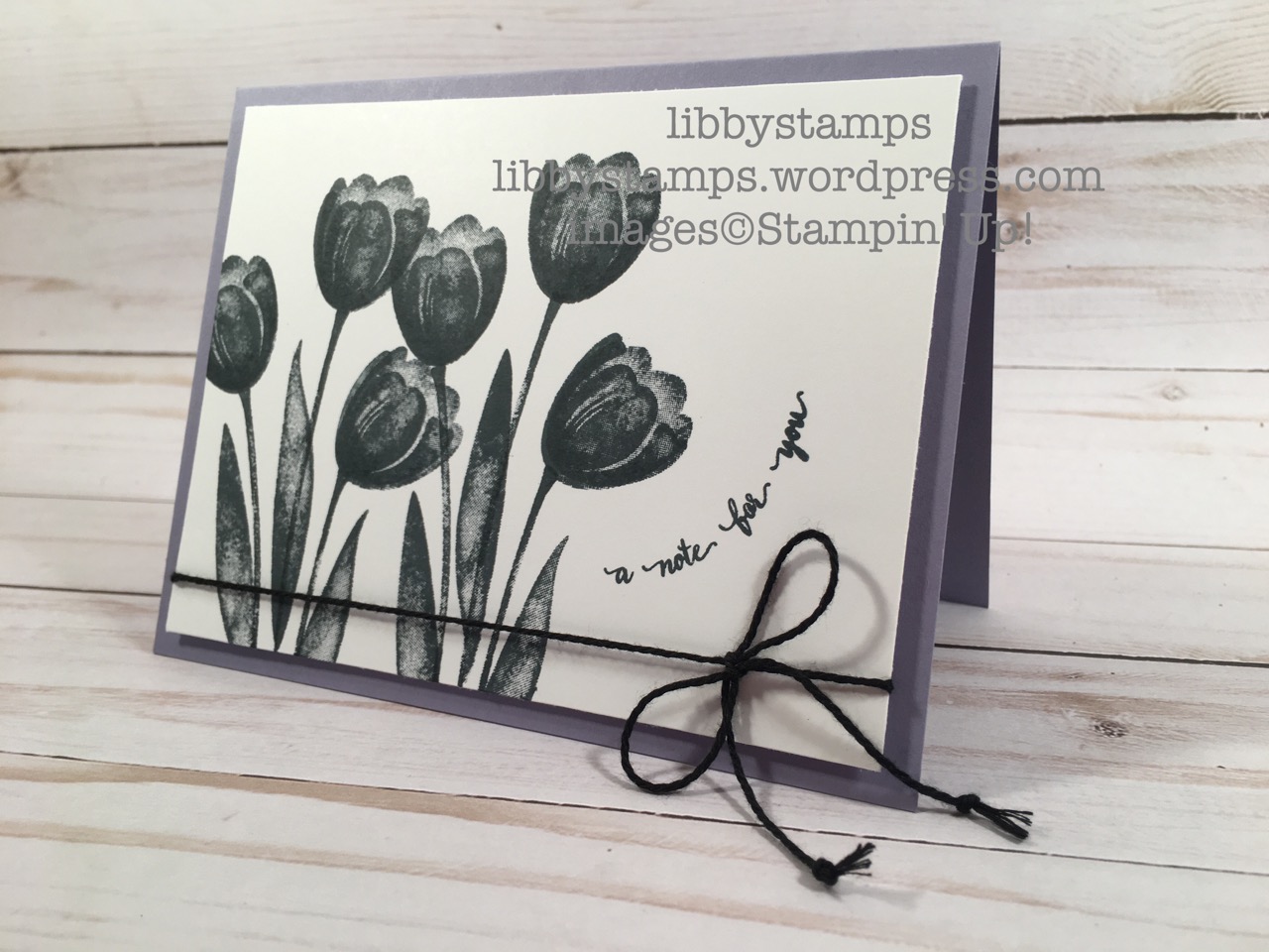 libbystamps, stampin up, Tranquil Tulips, Eastern Beauty