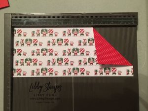 libbystamps, Stampin' Up!, Signs of Santa, Layering Ovals Framelits, Santa's Workshop Specialty DSP, Garden Green Baker's Twine, gift card holder
