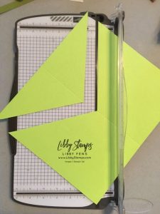 libbystamps, Stampin' Up!, gift card holders, pictorial tutorial