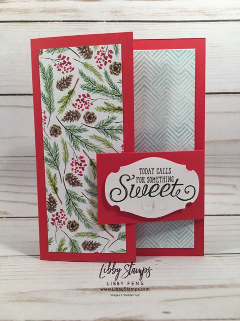 libbystamps, Stampin' Up!, More than Words, Painted Seasons DSP, Story Label Punch, Heart Epoxy Droplets, CCMC, Sale-a-bration 