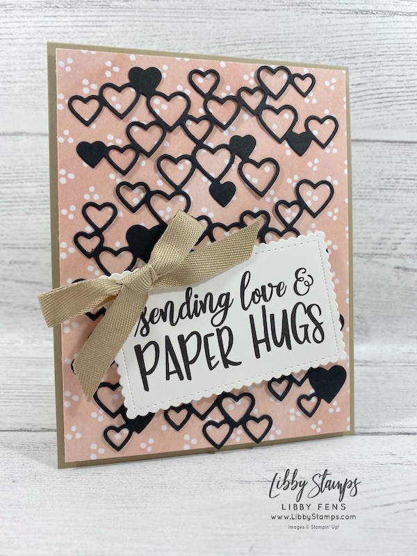 libbystamps, Stampin' Up, #sharesunshine, #makeacardsendacard, Detailed Hearts Dies, Stitched So Sweetly Dies, Painted Labels Dies, Best Dressed DSP, Birthday Bonanza DSP, Share Sunshine Digital Download