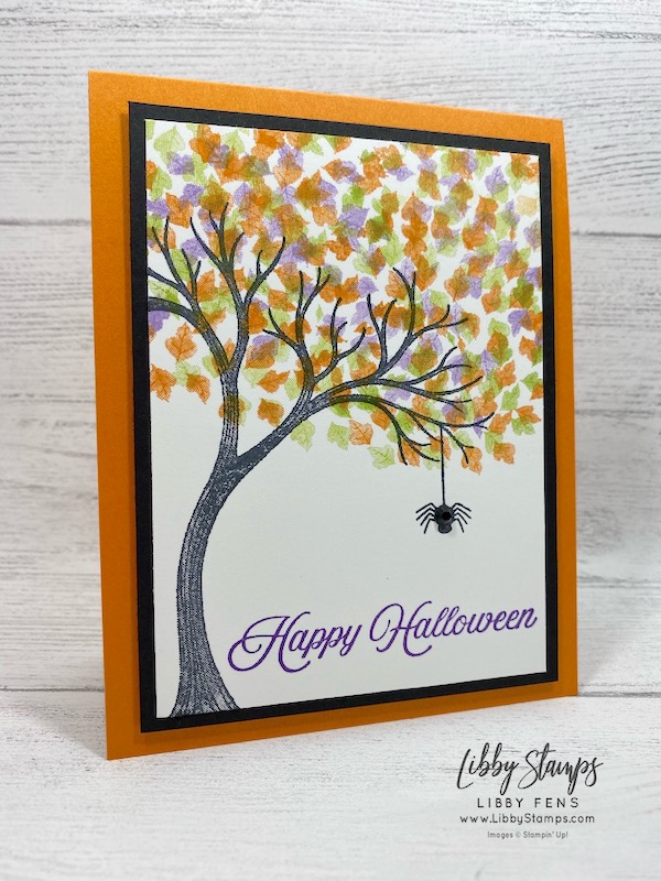 libbystamps, Stampin' Up!, Life Is Beautiful, Hallows Night Magic, Festive Corners, Stamparatus
