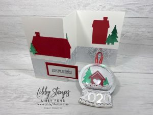 libbystamps, Stampin' Up!, Zoo Globe, Snow Globe Scenes Dies, Playful Alphabet Dies, Home Together Dies, Feels Like Frost DSP, Snow Globe Shaker Domes, Playful Pets Trim Combo, Ink Stamp Share Blog Hop