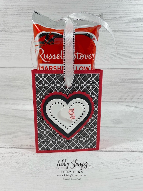 libbystamps, Stampin' Up!, Kangaroo & Company, Many Hearts Dies, True Love DSP, Heart Punch Pack, Kiss Punch, Silver 3/8" Metallic Edge Ribbon, CCMC, Create with Connie and Mary, Valentine's Day