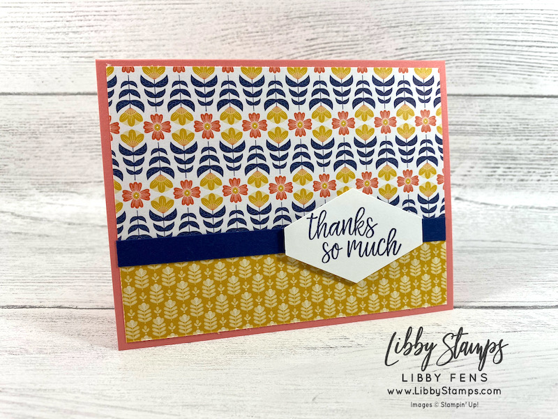 libbystamps, Stampin' Up, In Symmetry, Sweet Symmetry DSP, Tailored Tag Punch, CCM, Create with Connie and Mary, Create with Connie and Mary Saturday Blog Hop, Basic Card Layout