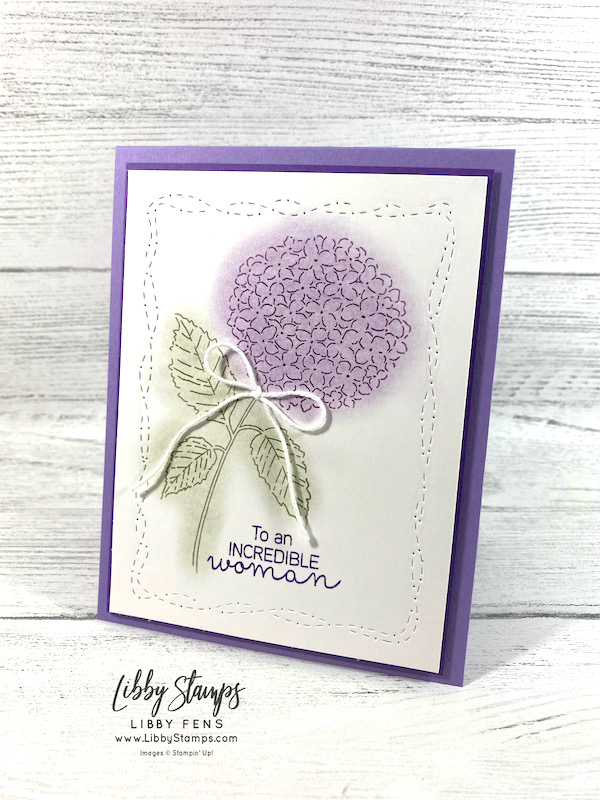 libbystamps, Stampin' Up, Hydrangea Haven, Stitched With Whimsy Dies, Versamark, Soft Pastel Assortment, Sponge Daubers, CCM, Create with Connie and Mary Saturday Blog Hop, Create with Connie and Mary, Poppin' Pastels