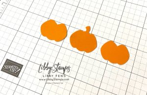 libbystamps, Stampin' Up, Cutest Halloween, Cute Halloween Bundle, Cutest Halloween Suite, Cute Halloween DSP, Halloween Punch, Cute Stars Adhesive Backed Sequins, Black & White 1/4" Gingham Ribbon, Halloween Card, Fun Fold Fridays, Fun Fold