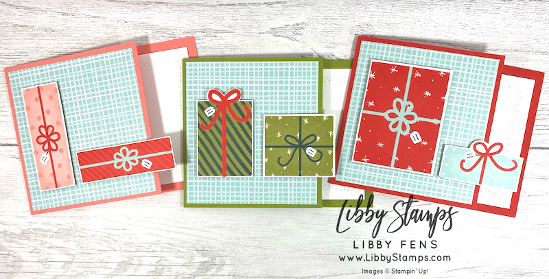 libbystamps, Stampin' Up, Gifts Galore Paper Pumpkin, gift card holder, Stitched With Whimsy Dies, Sweet Stockings DSP, Stamping INKspirations, Stamping INKspirations Blog Hop