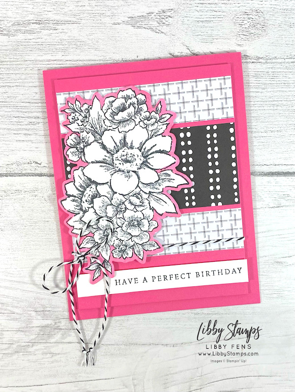 libbystamps, Stampin' Up, Blessings of Home Bundle, Blessings of Home, Flowers of Home Dies, All Together DSP, Playful Pets Trim Combo Pack, BFBH, Blogging Friends Blog Hop
