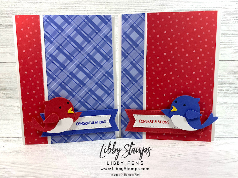 libbystamps, Stampin Up, Sweet Songbirds Bundle, Sweet Songbirds, Stylish Shapes Dies, Songbird Builder Punch, 2022-2024 In Color 6x6 DSP, CCM, Create with Connie and Mary Saturday Blog Hop