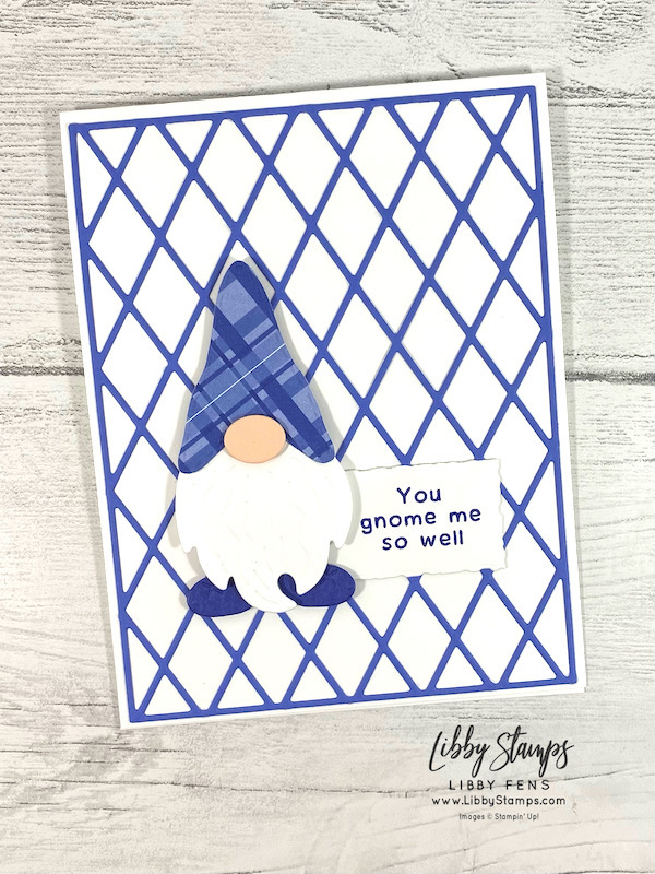 libbystamps, Stampin' Up, Kindest Gnome Bundle, Kindest Gnome, Gnome Dies, Deckled Rectangles Dies, Organic Beauty Dies, 2022-2024 In Color DSP, CCM, Create with Connie and Mary Saturday Blog Hop