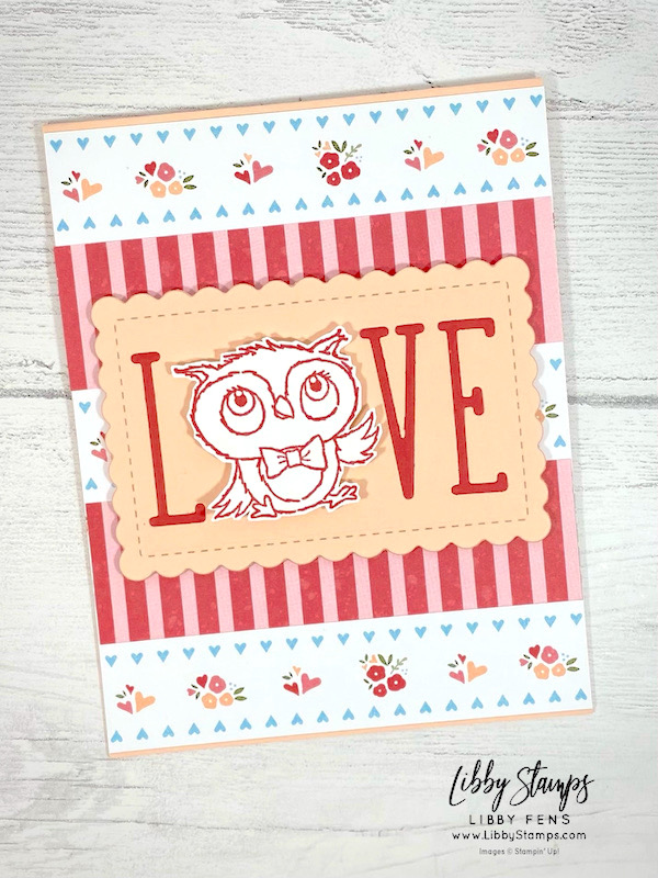 libbystamps, Stampin Up, Adorable Owls, Alphabet a la Mode Dies, Scalloped Contours Dies, Country Floral Lane DSP, Sale-a-bration 2023, Sale-a-bration, CCM, Create with Connie and Mary Saturday Blog Hop