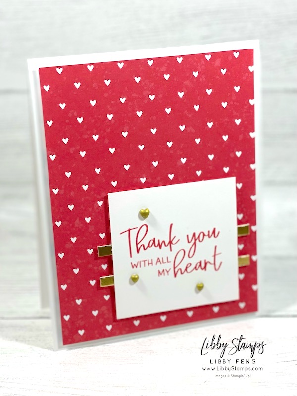 libbystamps, Stampin' Up, Country Floral Lane DSP, Heart Pearls, CCMC, Create with Connie and Mary Challenges