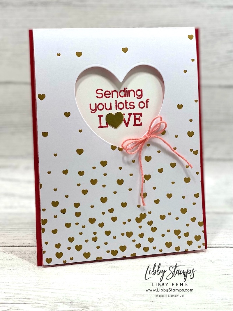 libbystamps, Stampin' Up. Hooray For Surprises Bundle, Hooray For Surprises, Hooray For Surprises Dies, Most Adored DSP, Valentine, Valentine's Day, SAB, Sale-a-bration, Create with Connie and Mary Saturday Blog Hop