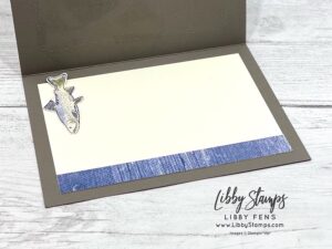 libbystamps, Filled with Happiness, Stitched With Whimsy Dies, Let's Go Fishing DSP, Modern Oval Punch, fishing, masculine, masculine card, Birthday, CWSF, Create with Stamping Friends Blog Hop, Create with Stamping Friends