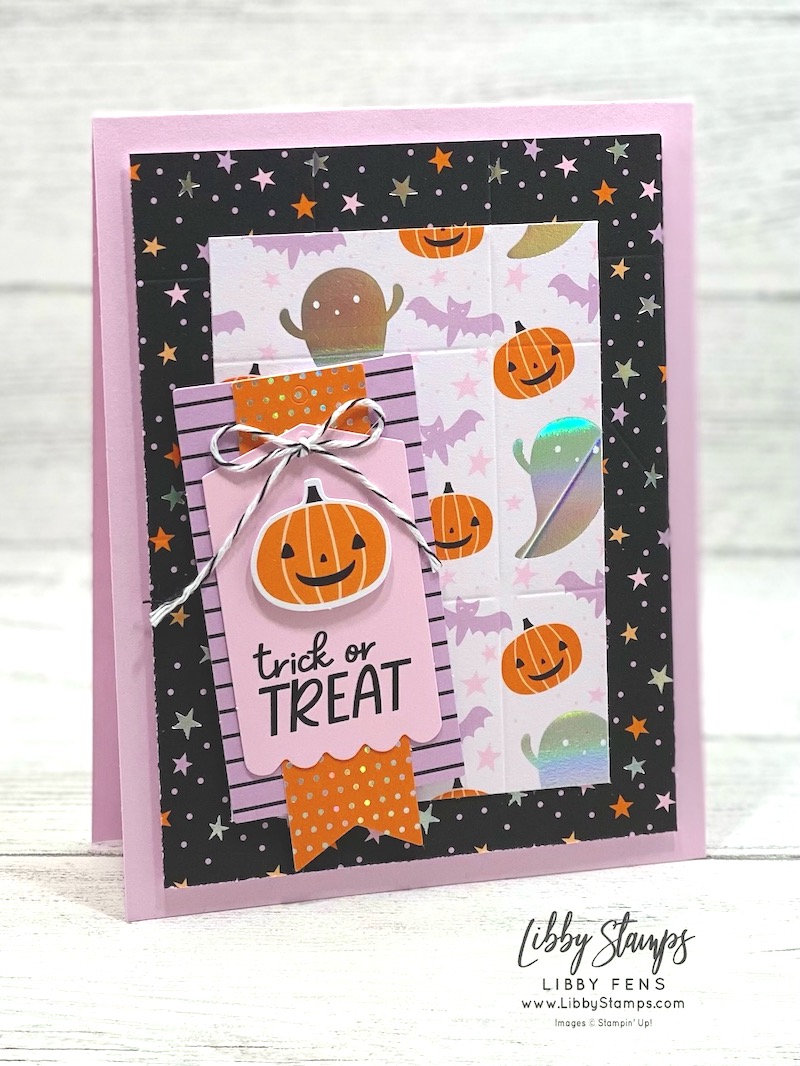 libbystamps, Stampin' Up, Sweet & Spooky Kit, Halloween, Create with Stamping Friends