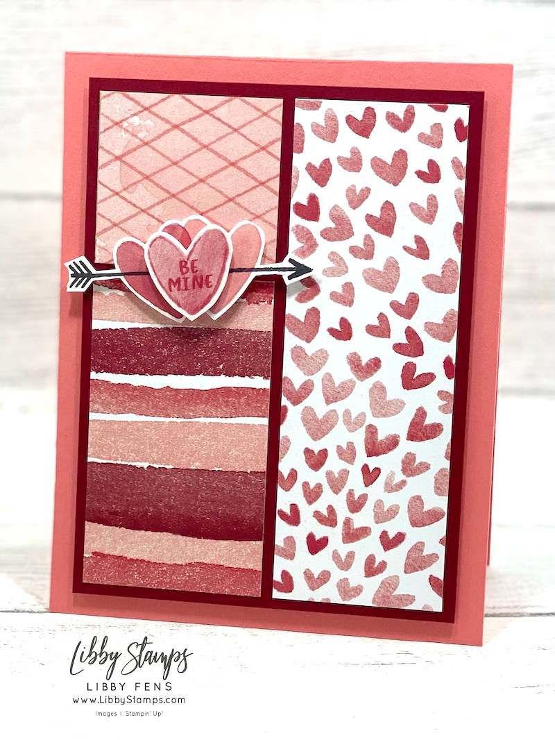 libbystamps, Stampin' Up, Love Notes Mix & Match DSP, Valentine, Valentine's Day, Create with Stamping Friends