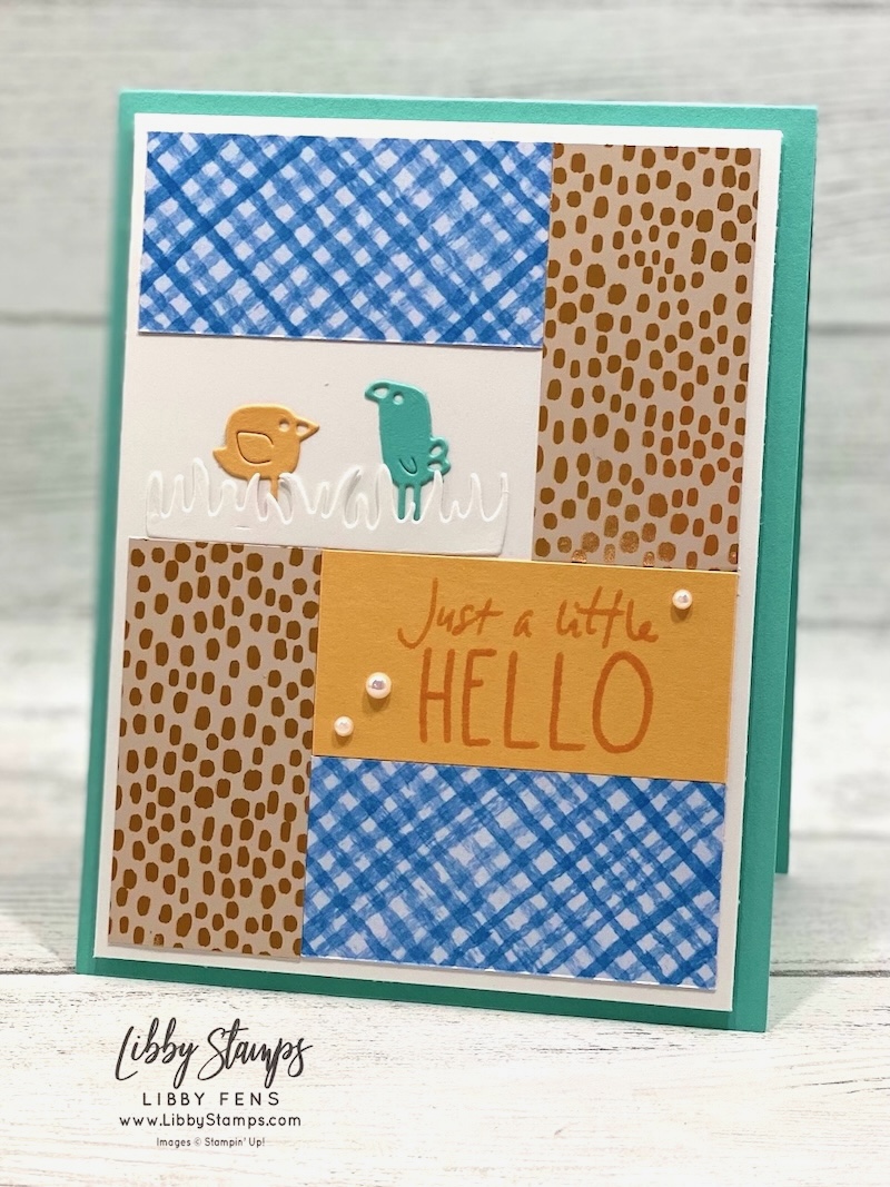 libbystamps, Stampin' Up, Cutest Crew, Cutest Crew Bundle, Cutest Crew Dies, Easter Basket Dies, Love Notes Mix & Match DSP, Pleasant Patterns DSP, Create with Stamping Friends