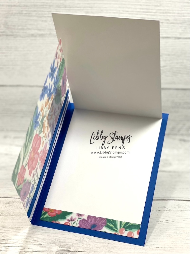 libbystamps, Stampin' Up, Scalloped Blooms, Rounded Rectangle Punch, Berry Botanical Vellum, POTM, Product of The Month, Stamping With Friends Blog Hop