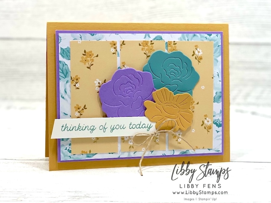 libbystamps, Stampin' Up, All Aflutter, Boutique Blossoms, Everyday Essentials Mix & Match DSP, Bloom Boutique DSP, Create with Stamping Friends