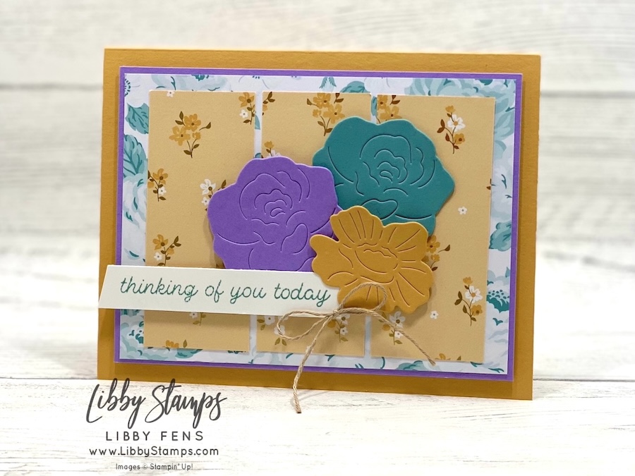 libbystamps, Stampin' Up, All Aflutter, Boutique Blossoms, Everyday Essentials Mix & Match DSP, Bloom Boutique DSP, Create with Stamping Friends