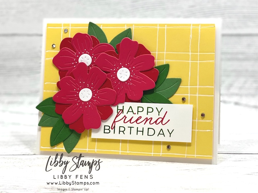 libbystamps, Stampin' Up, A Family Celebration, Heirloom Boutique Dies, White Gel Pens, Rhinestone Basic Jewels, Create with Stamping Friends