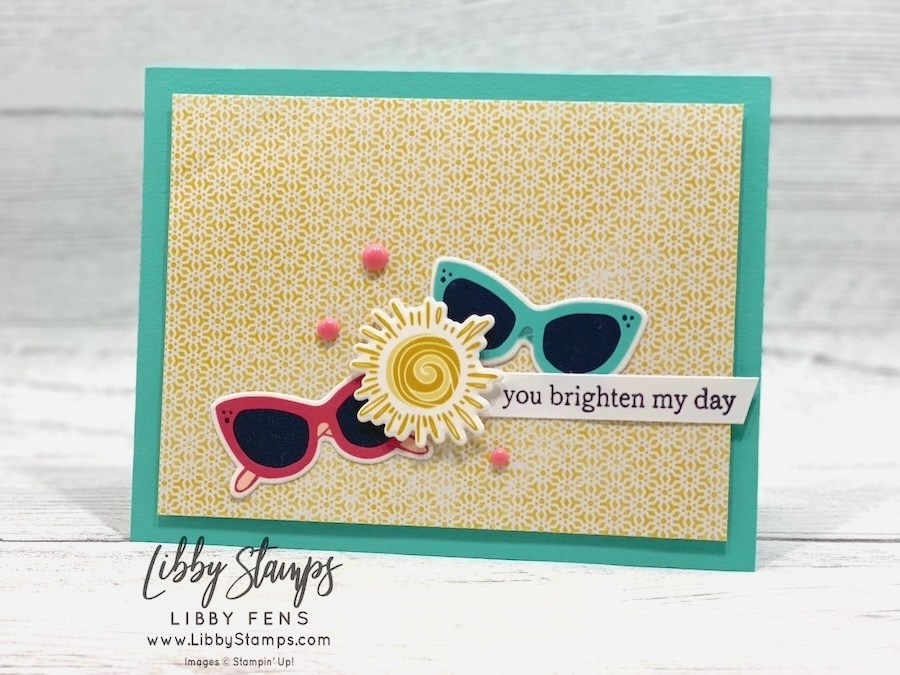 libbystamps, Stampin Up, Botanical Expressions, Summer Happiness Dies, Mixed Up Patterns DSP, Summer Happiness Washi Tape, Array of Dots, Summer, Create with Stamping Friends