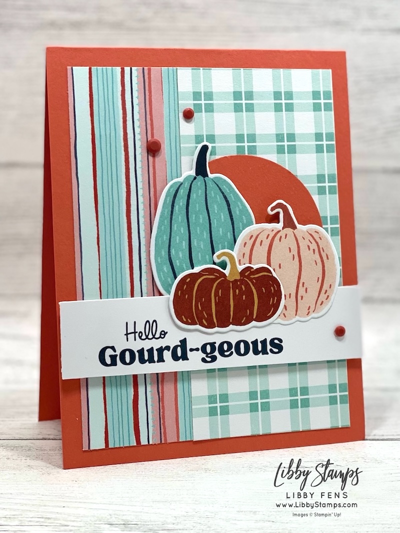 libbystamps, Stampin' Up!, Painted Pumpkins, Painted Pumpkins Dies, Painted Pumpkins Bundle, Painted Patch DSP, Painted Patch Adhesive - Backed Dots, Fall, Pumpkins, Create with Stamping Friends