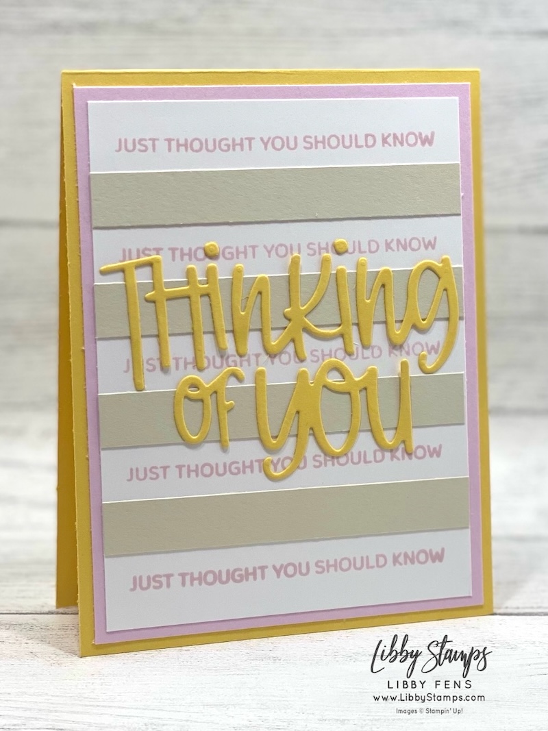 libbystamps, Stampin Up!, Thinking of You, Thinking of You Bundle, Thinking of You Dies, Create with Stamping Friends