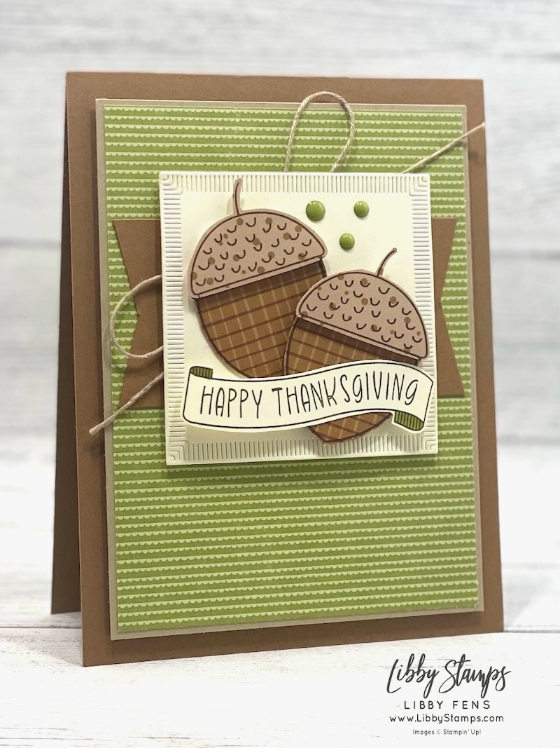 libbystamps, Stampin' Up!, Thanks & Giving, Tile Garden Dies, Sunflower Fields DSP, Mixed Up Patterns DSP, Fall, Thanksgiving, Create with Stamping Friends