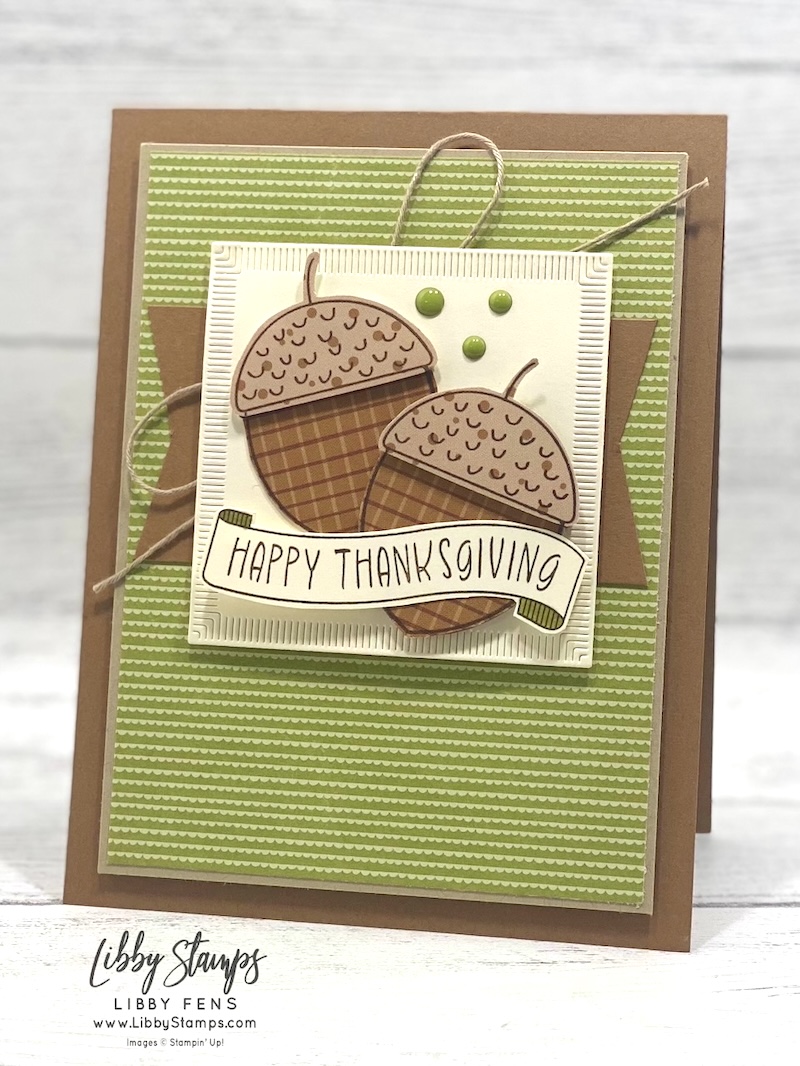 libbystamps, Stampin' Up!, Thanks & Giving, Tile Garden Dies, Sunflower Fields DSP, Mixed Up Patterns DSP, Fall, Thanksgiving, Create with Stamping Friends