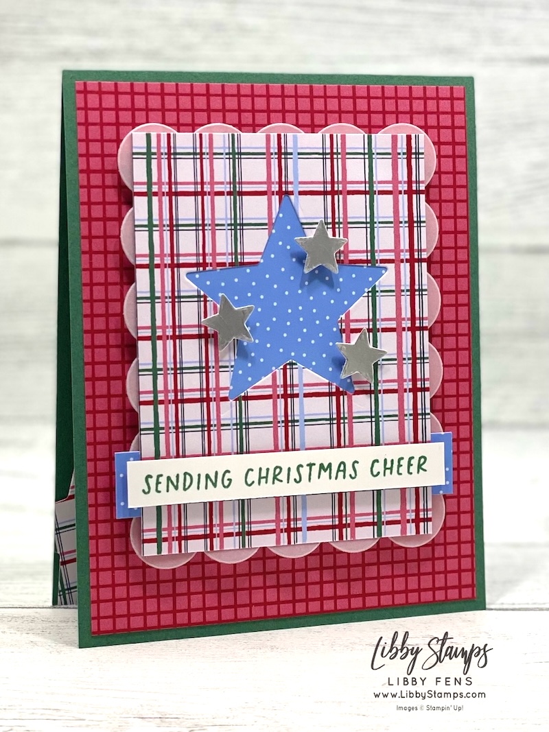 libbystamps, Scalloped Christmas Cheer, Scalloped Christmas Cheer Bundle, Scalloped Contour Dies, Shining Stars Dies, Creative Celebrations Mix & Match Specialty Paper, Vellum, Silver Foil, Christmas, Create with Stamping Friends, #scallopedchristmas #shiningstars, #creativecelebrationsmix&matchspecialtypaper