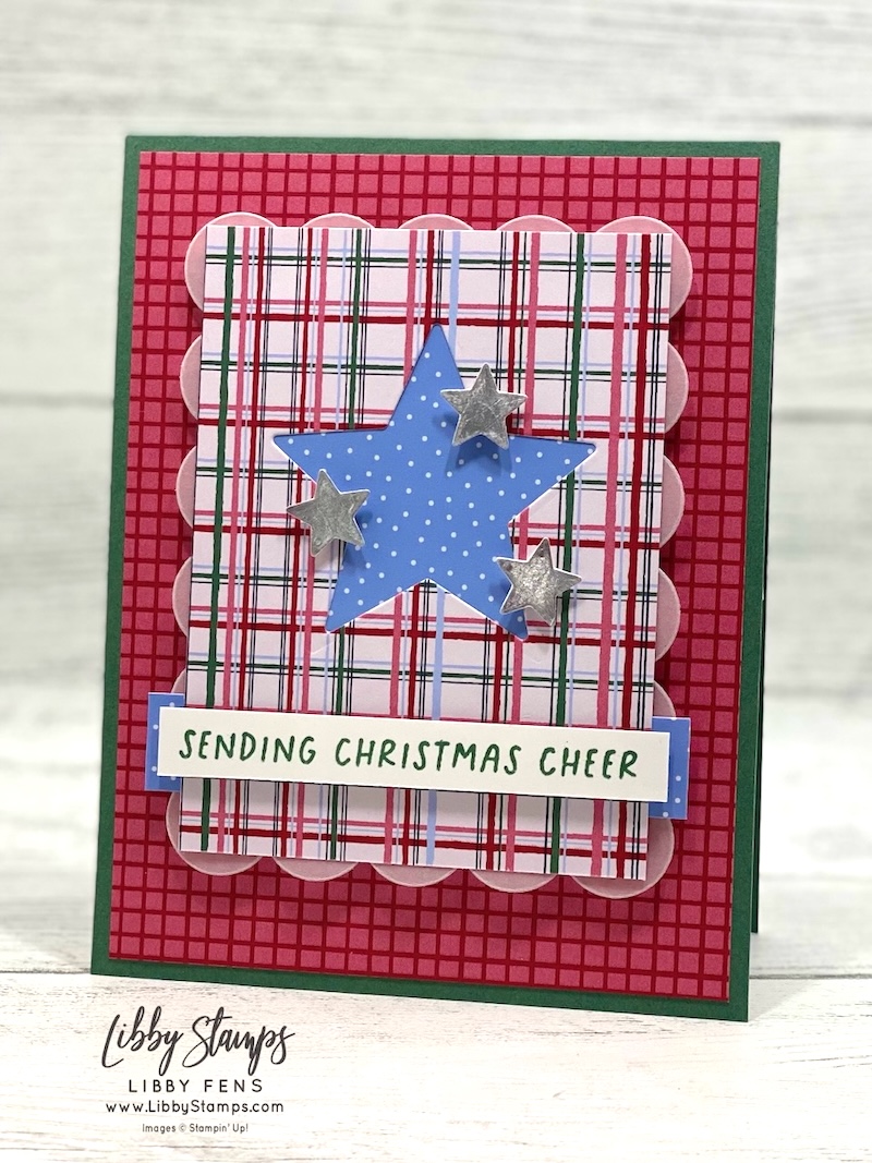 libbystamps, Scalloped Christmas Cheer, Scalloped Christmas Cheer Bundle, Scalloped Contour Dies, Shining Stars Dies, Creative Celebrations Mix & Match Specialty Paper, Vellum, Silver Foil, Christmas, Create with Stamping Friends, #scallopedchristmas #shiningstars, #creativecelebrationsmix&matchspecialtypaper